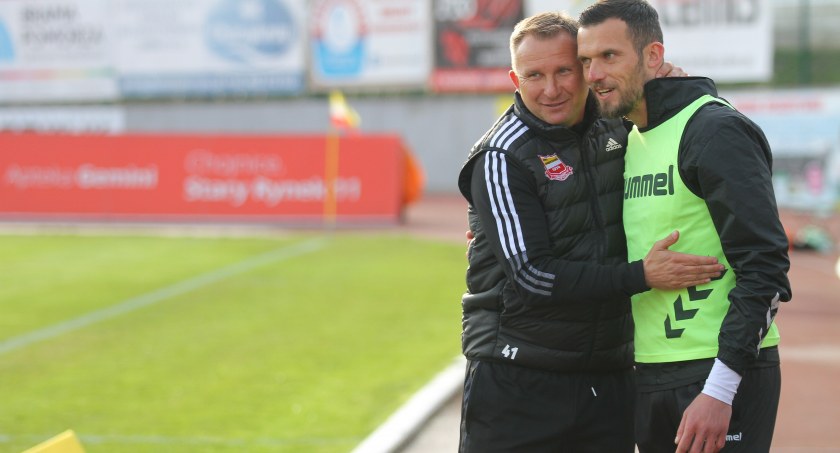Tomasz Boczek w maju przyjechał do Chojnic jako zawodnik Sandecji Nowy Sącz
