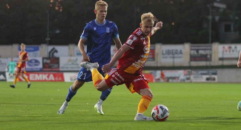 Piotr Giel strzelił pierwszą bramkę w tym sezonie.
