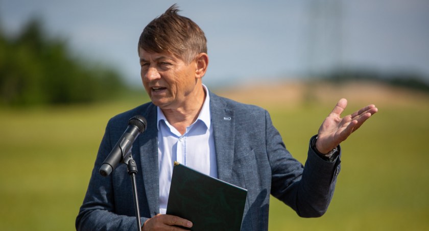 Wójt gminy Chojnice Zbigniew Szczepański fot. Daniel Frymark 