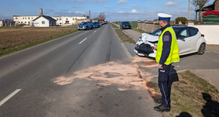 fot. PSP Chojnice, OSP Ogorzeliny, KPP Chojnice