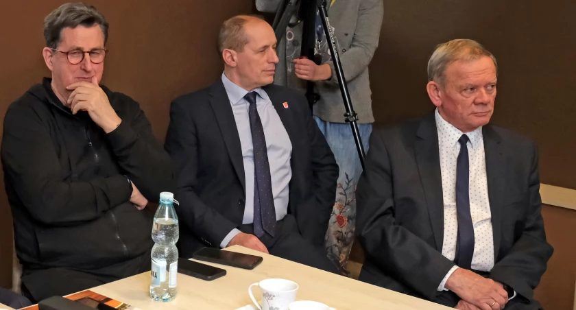 Od lewej: Kazimierz Ginter, Jacek Warsiński, Marek Jankowski.