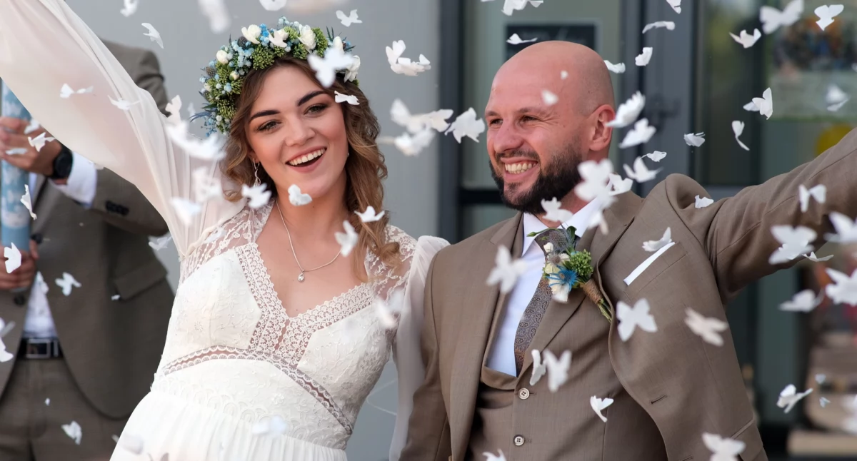 Religia, Wszystkiego najlepszego nowej drodze życia Weroniki Łukasza!!! - zdjęcie, fotografia