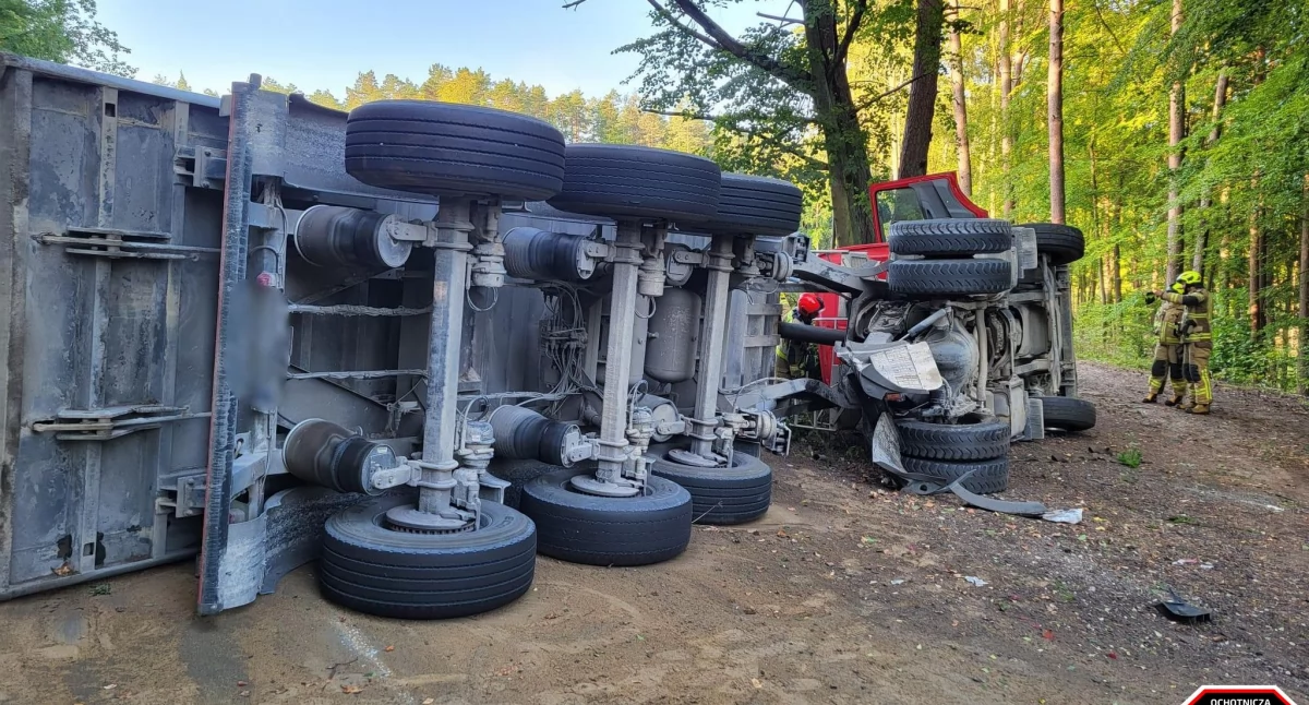 fot. OSP Charzykowy, KPP Chojnice