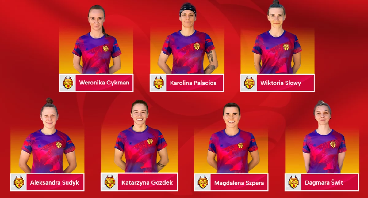 Beach soccer, Devils Ladies Chojnice centrum uwagi selekcjonera kadry - zdjęcie, fotografia