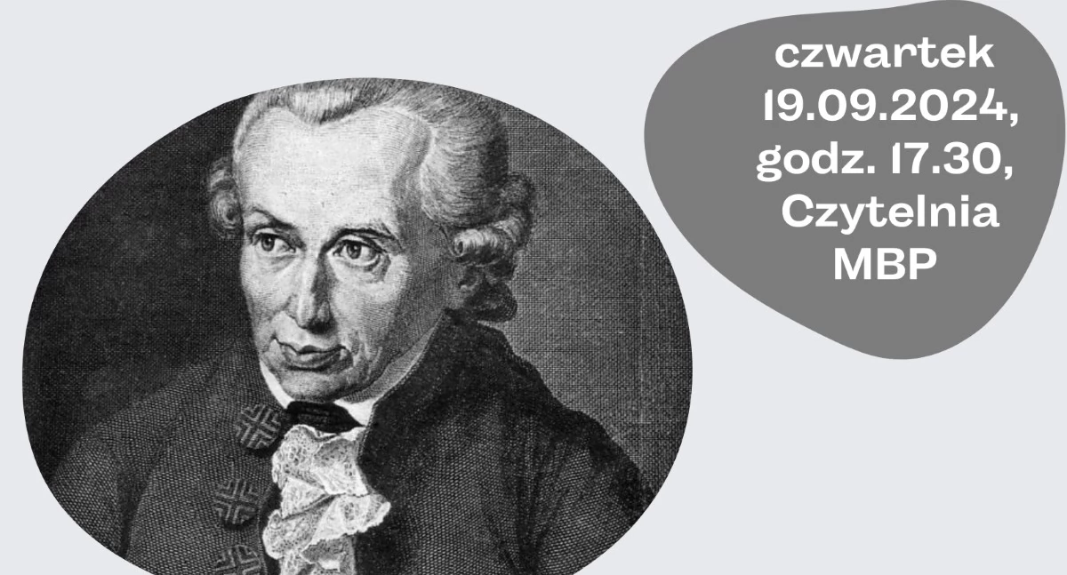 Wydarzenia publiczne, Zaproszenie wykład etyce Kanta Chojnicach - zdjęcie, fotografia