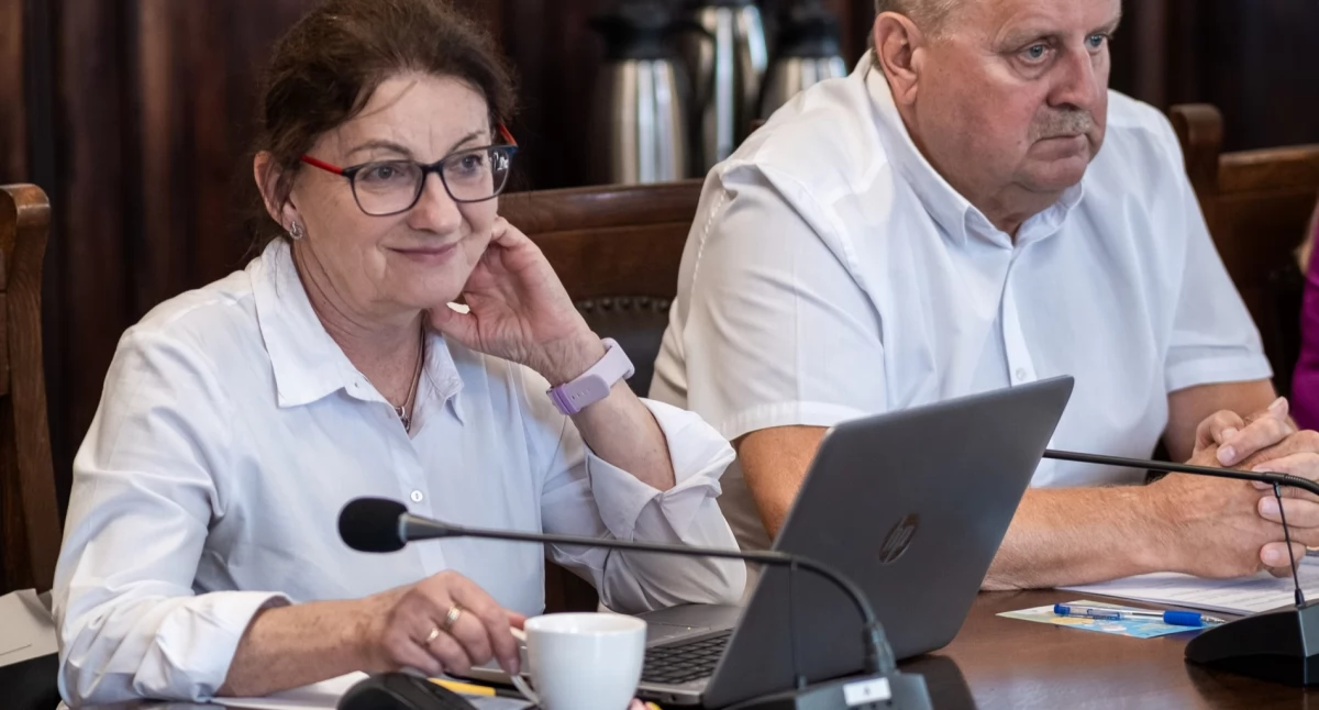 Rady samorządowe, Bożena Stępień wiceprzewodniczącą Zmiany zarządzie Powiatu Chojnickiego - zdjęcie, fotografia