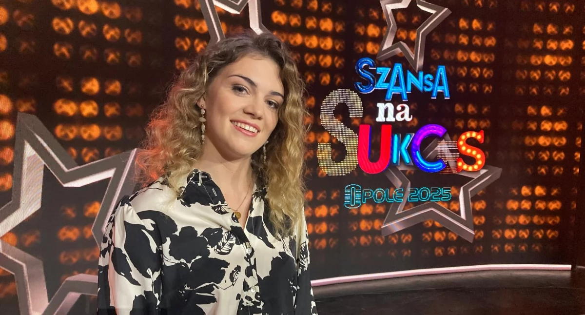 Weronika Kowalska w studiu programu 