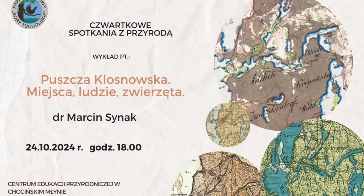 Ekologia i przyroda, Narodowy „Bory Tucholskie” zaprasza wykład Puszczy Klosnowskiej - zdjęcie, fotografia