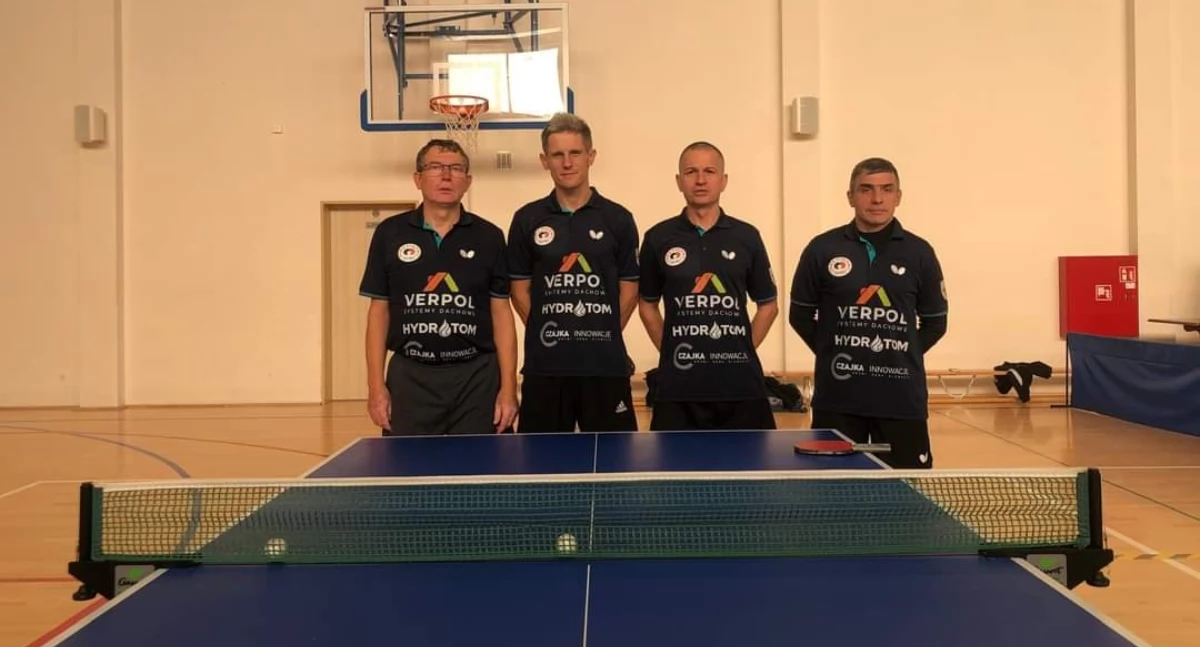 TS II Chojnice - od lewej: P.Paga, Ł.Łysak, M.Pawlak, A.Domachowski