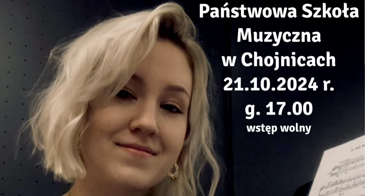 Muzyka, Weronika Jaroszewicz zagra Chojnic wyjątkowy recital fortepianowy - zdjęcie, fotografia