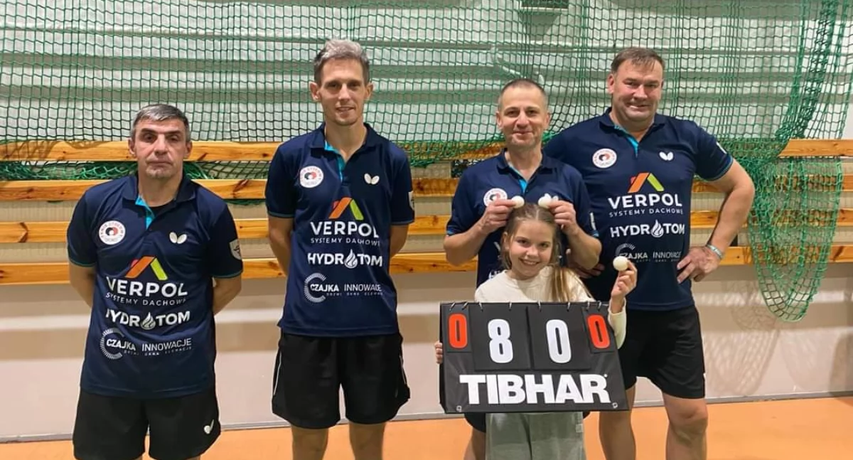 TS II Chojnice, od lewej: A. Domachowski, Ł.Łysak, M.Pawlak, K.Pieragowski/fot. TS Chojnice