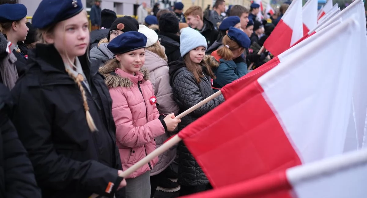 Obchody Święta Niepodległości w 2023 roku w Chojnicach.