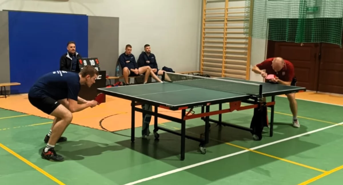 tenis stołowy, Kolejna porażka Chojnice lidze tenisa stołowego Grały pozostałe drużyny - zdjęcie, fotografia