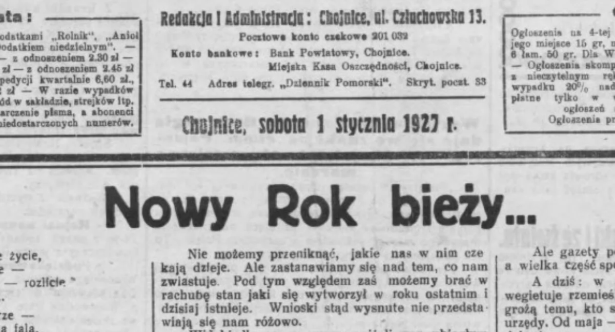 Historia regionu, Kierowcy posługujcie wściekłą jazdą ulicach Chojnic! - zdjęcie, fotografia