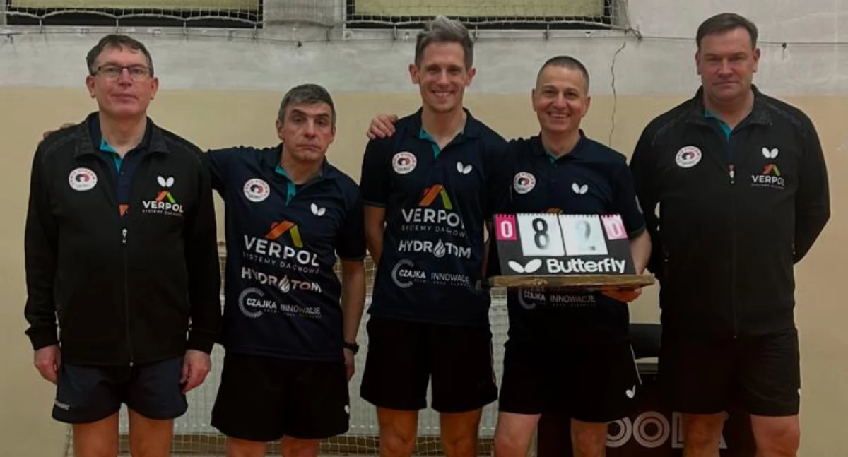 fot. TS Chojnice, od lewej: P.Paga, A.Domachowski, Ł.Łysak, M.Pawlak, K.Pieragowski