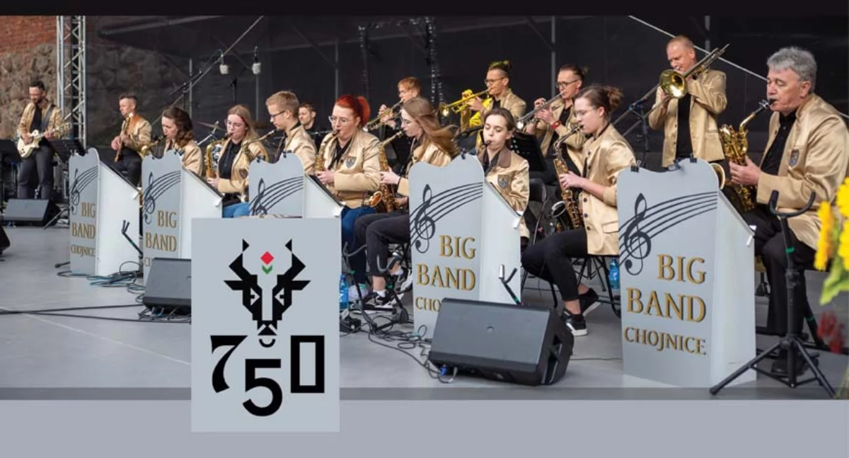 Muzyka, Koncert Bandu Chojnice okazji lecia Chojnic - zdjęcie, fotografia