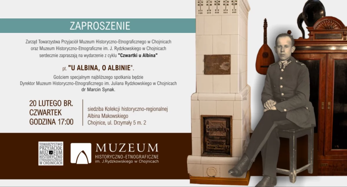 Muzeum, Zapraszamy Albina Albinie Kolejne spotkanie cyklu Czwartki Albina - zdjęcie, fotografia