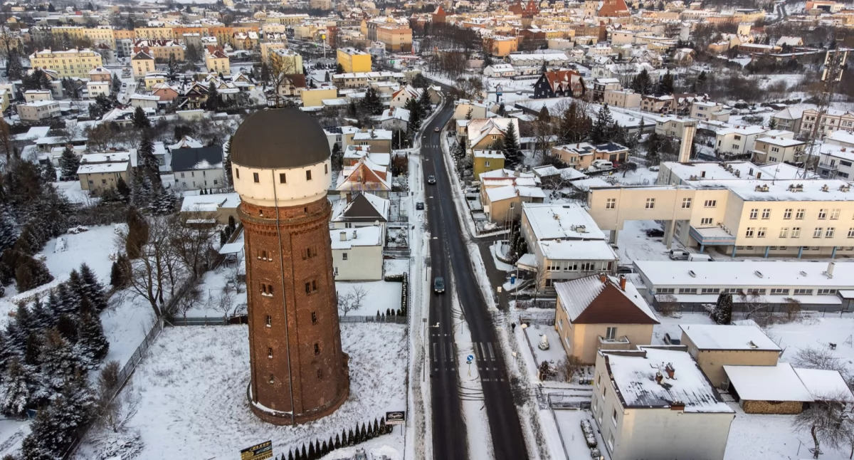 Pogoda w regionie, powiecie chojnickim człuchowskim ostrzega przed intensywnymi opadami śniegu - zdjęcie, fotografia
