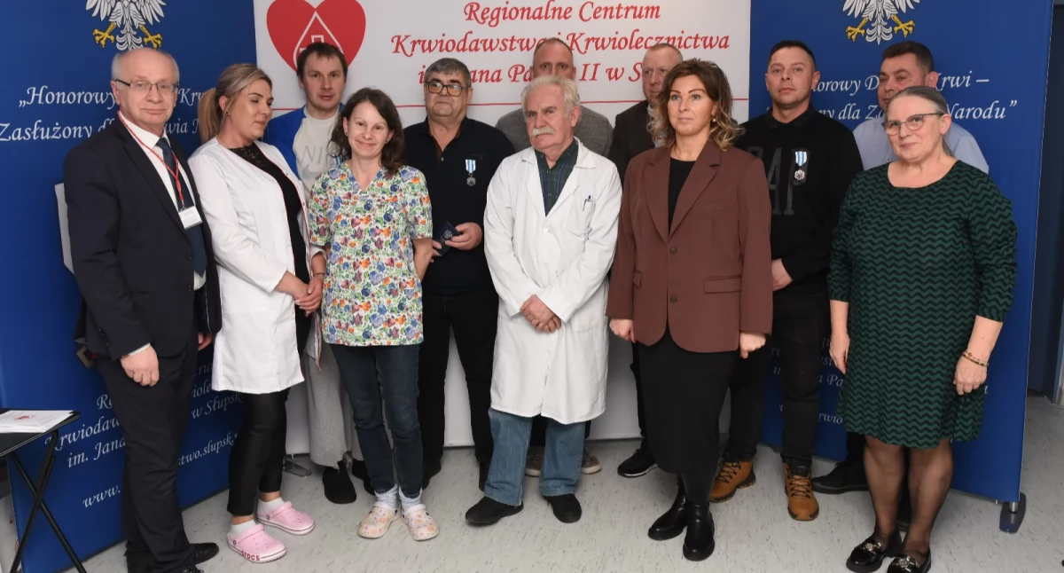 Wydarzenia publiczne, Dawcy Chojnic okolic wyróżnieni odznaczeniami Ministra Zdrowia - zdjęcie, fotografia