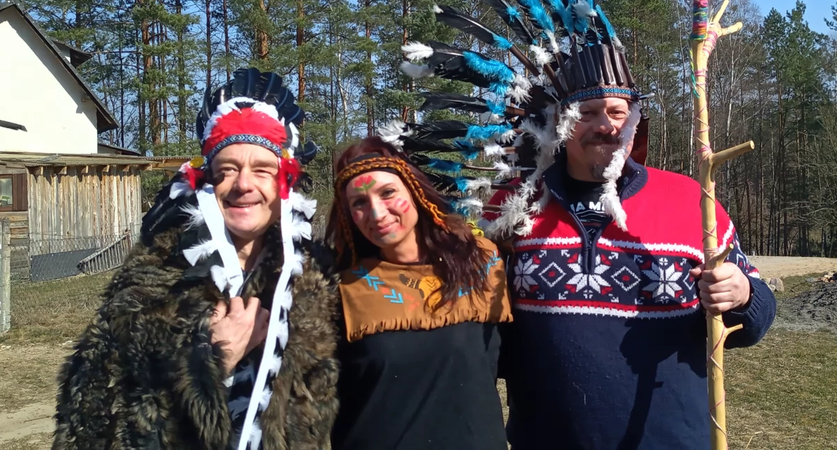 Wydarzenia publiczne, Pożegnanie Marzeny Winter indiańska przygoda sercu regionu - zdjęcie, fotografia