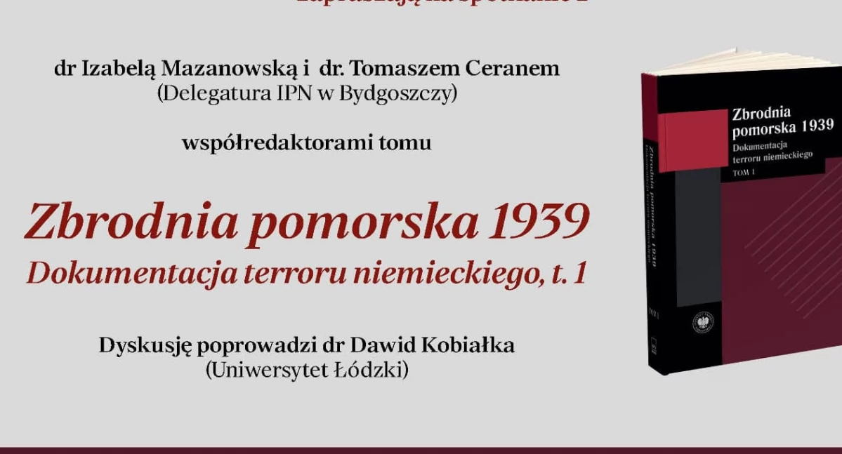Wydawnictwo, Spotkanie autorskie Zbrodni Pomorskiej Chojnicach - zdjęcie, fotografia