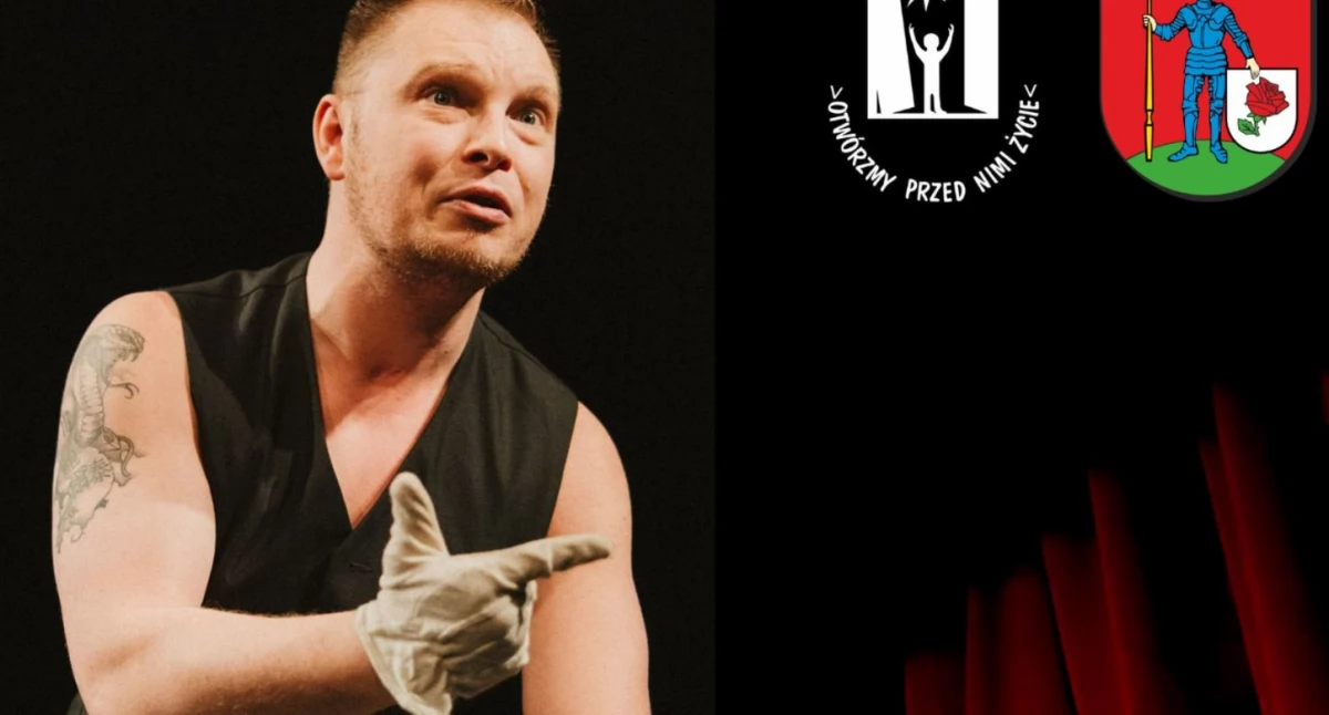 Teatr, „Szatnia” teatr który porusza duszę Spektakl Brusach okazji Tygodnia Bibliotek - zdjęcie, fotografia