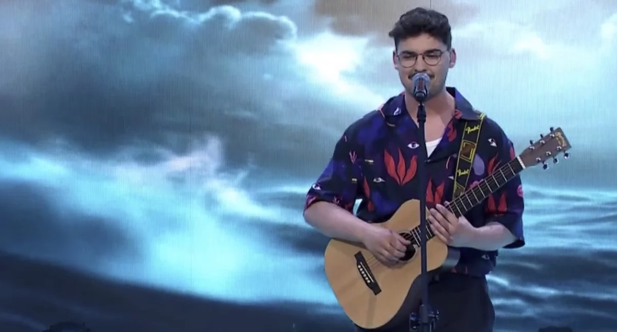 Muzyka, poszło Maksowi Tachasiukowi koncercie Debiuty Opolu - zdjęcie, fotografia