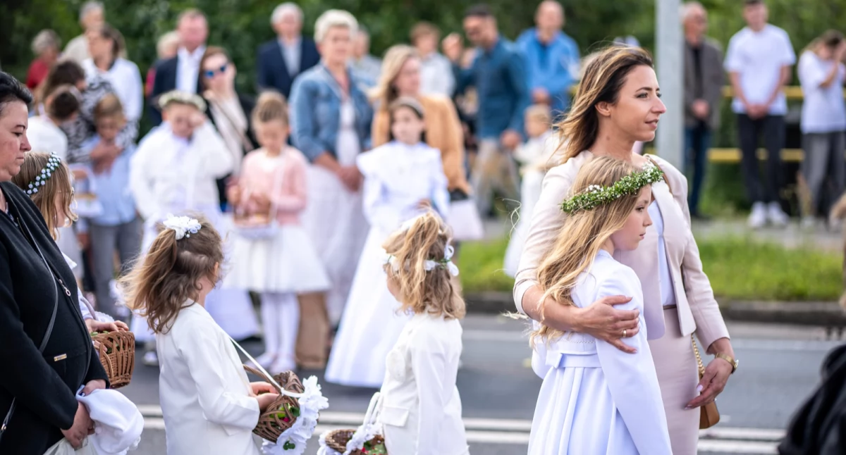 Religia, Procesja Bożego Ciała Chojnicach - zdjęcie, fotografia