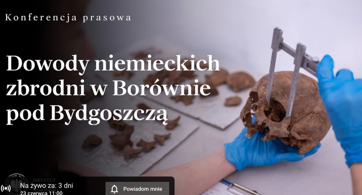 Historia regionu, Chojniczanin tropie zbrodni Dawid Kobiałka tajemnice Borówna - zdjęcie, fotografia