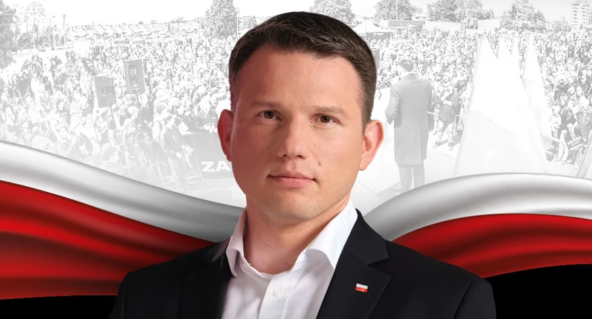 Politycy w Chojnicach, Sławomir Mentzen odwiedzi Konarzyny podziękowanie wysokie poparcie wyborach prezydenckich - zdjęcie, fotografia