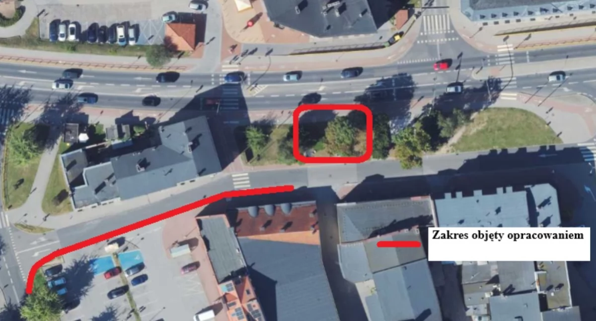 Informacje z Urzędu Miejskiego w Chojnicach, Utrudnienia Placu Niepodległości rusza kolejny - zdjęcie, fotografia