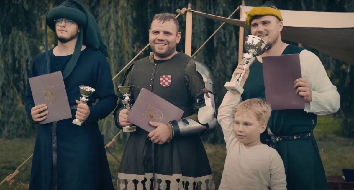 Czas wolny, sobotę turniej rycerski walki koncert muzyki dawnej inscenizacja bitwy Chojnicami - zdjęcie, fotografia