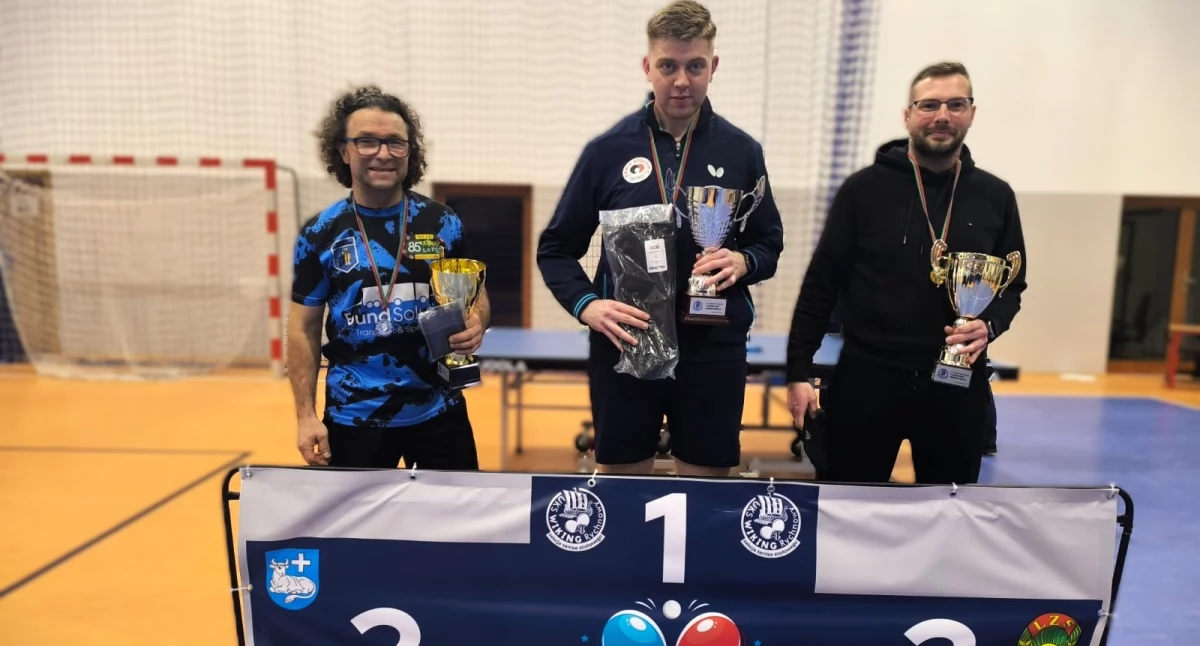 Podium rychnowskiego Grand Prix/fot. M.Drejer