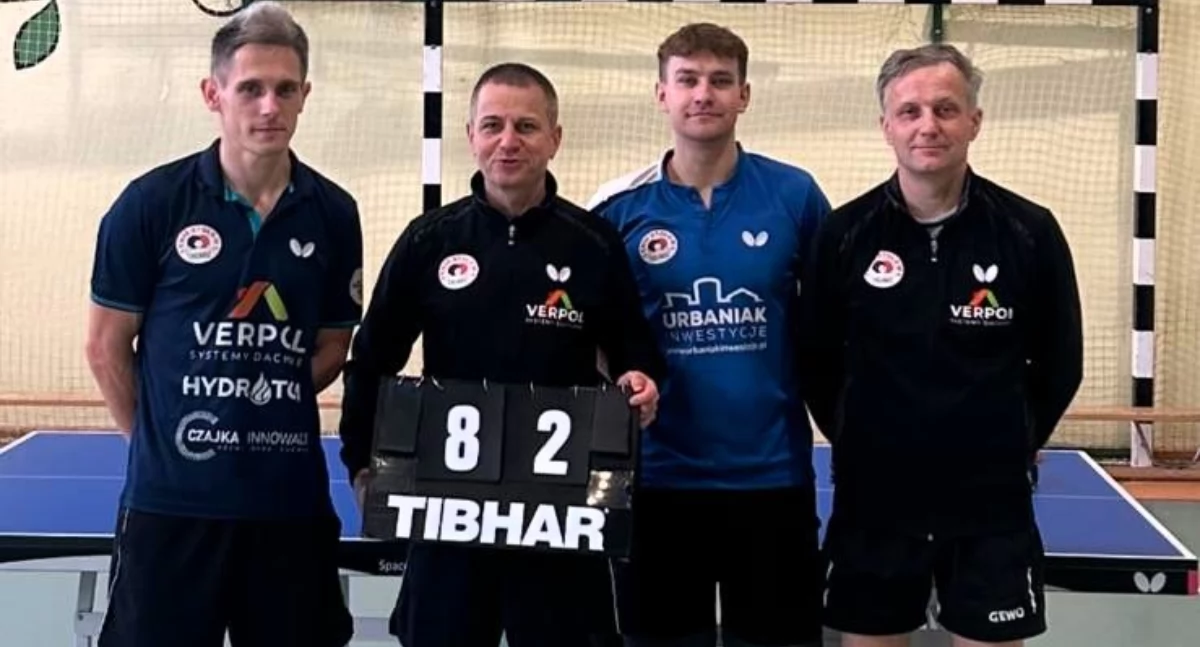 od lewej: Ł.Łysak, M.Pawlak, M.Żychliński, S.Januszewski/fot.TS Chojnice