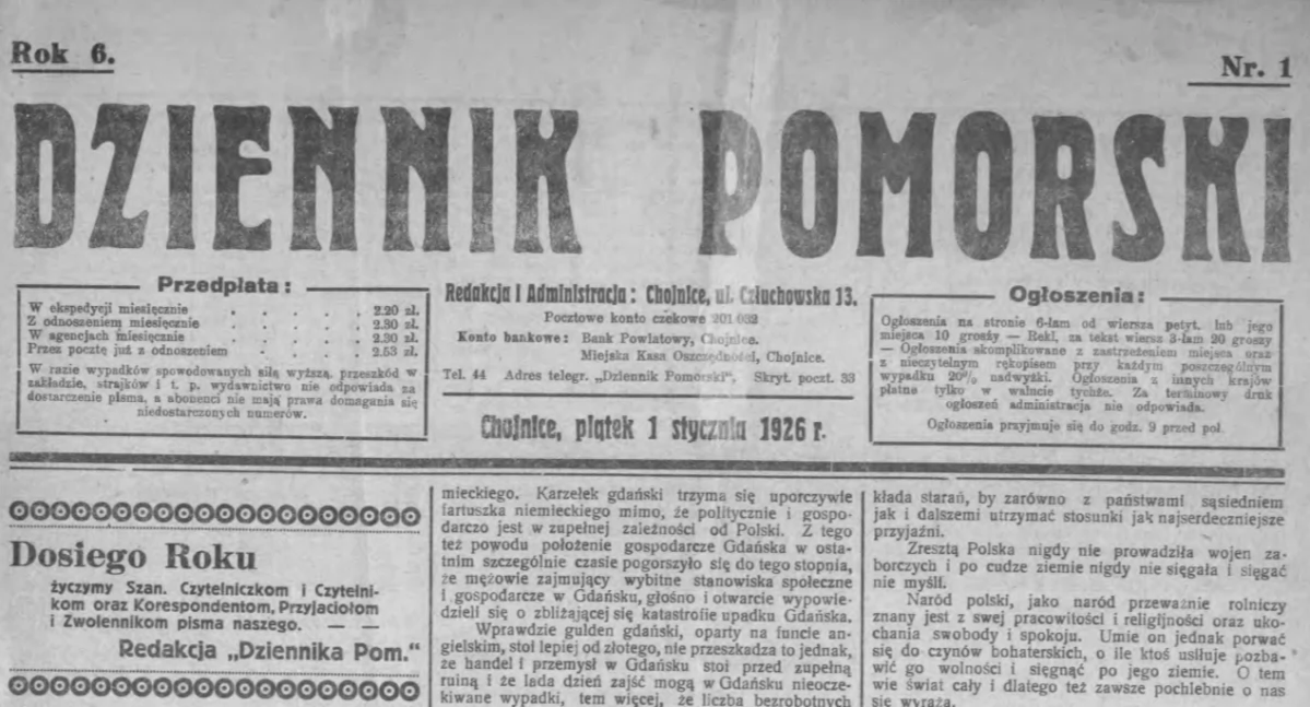 Historia regionu, Sylwester Chojnicach Tłumy Towarzystwa Podoficerów Rezerwy - zdjęcie, fotografia