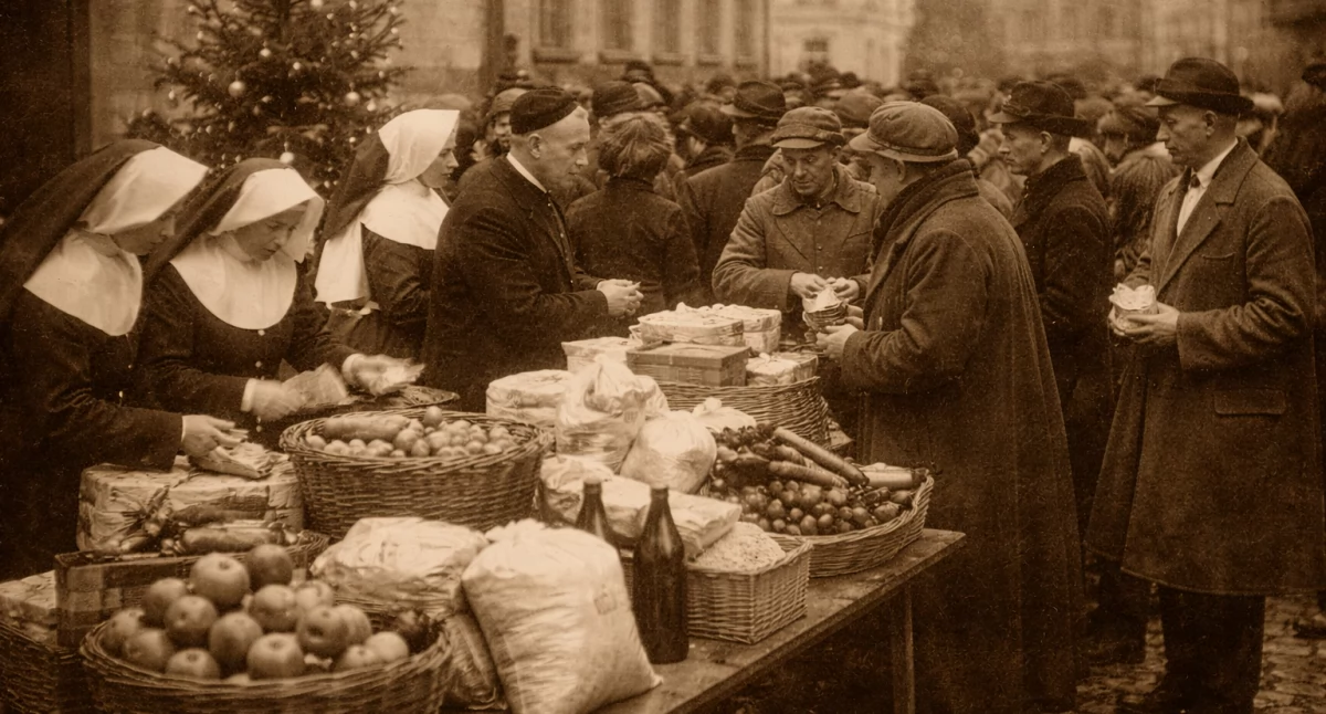 Historia regionu, pożar napad Jeden tydzień kroniki Chojnic sprzed wieku - zdjęcie, fotografia