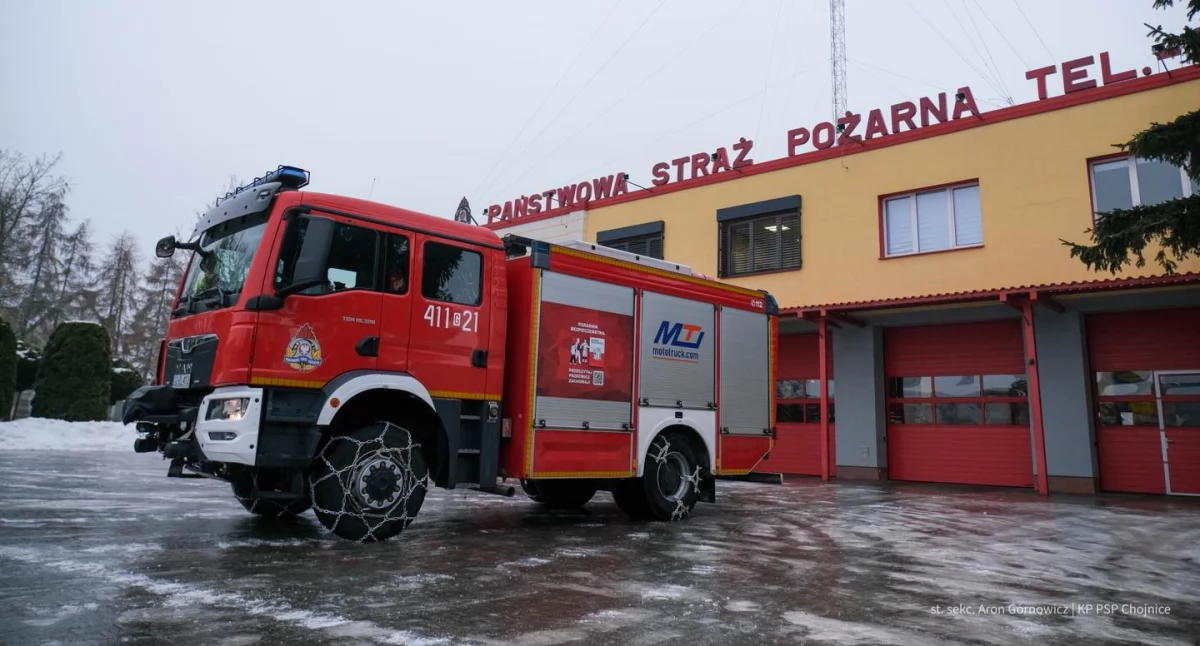 fot. Aron Górnowicz/KP PSP Chojnice