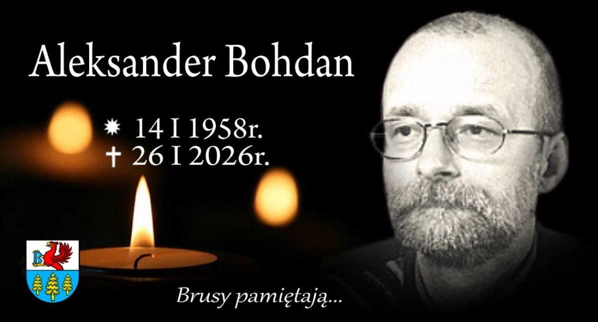 Odeszli od nas, Zmarł Aleksander Antoni Bohdan były radny Miejskiej Brusach - zdjęcie, fotografia