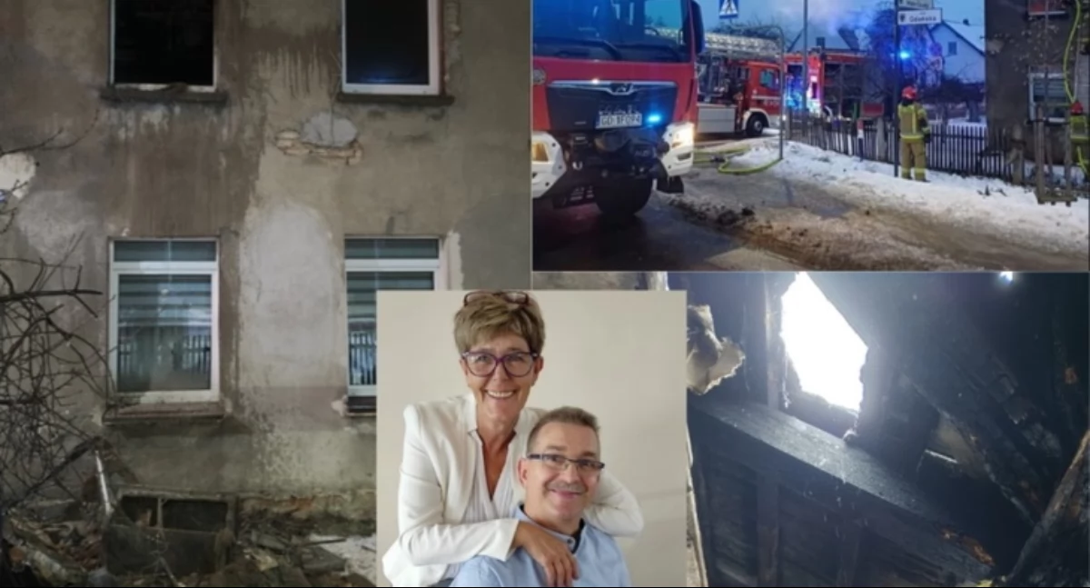 Pożar, Pożar odebrał Rodzina Chojnic prosi pomoc odbudowie życia - zdjęcie, fotografia