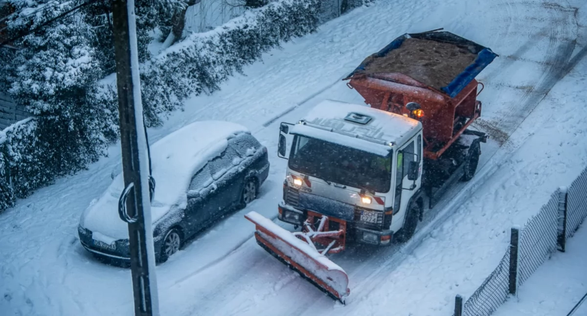 Pogoda w regionie, Chojnice skute mrozem Temperatura spadła −16 - zdjęcie, fotografia
