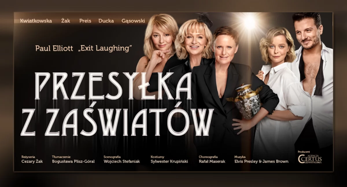 Teatr, Gwiazdy Chojnicach „Przesyłka zaświatów” - zdjęcie, fotografia