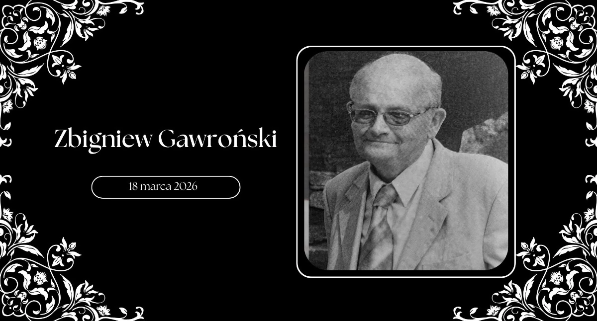 Odeszli od nas, Zmarł Zbigniew Gawroński Były radny działacz osiedlowy - zdjęcie, fotografia