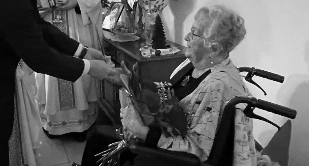Odeszli od nas, Odeszła Stefania Jaszewska Mieszkanka dożyła setnych urodzin - zdjęcie, fotografia
