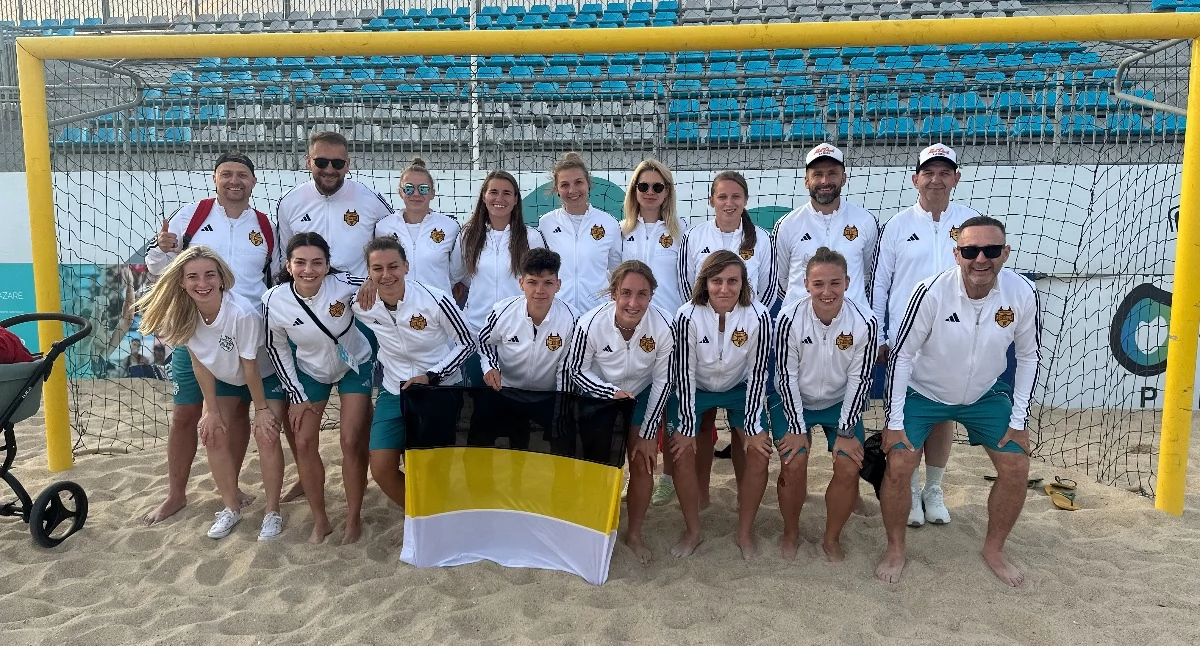 Beach soccer, Kontuzje wymusiły zmiany składzie twarze kadrze Devils Ladies turniej Portugalii - zdjęcie, fotografia