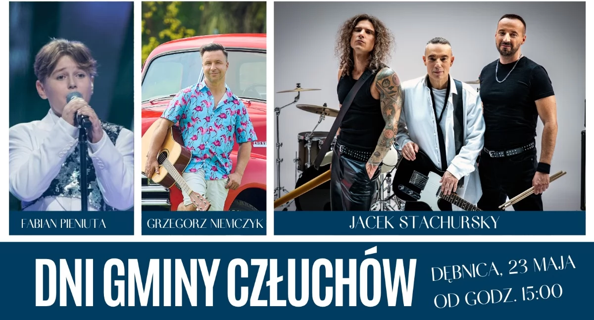 Wydarzenia publiczne, Stachursky gwiazdą wieczoru Fabian Pieniuta Grzegorz Niemczyk wystąpią Dębnicy - zdjęcie, fotografia