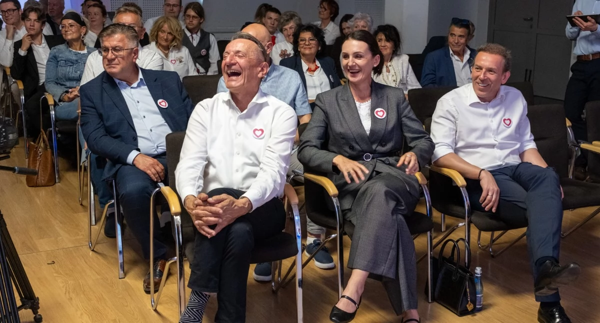 Politycy w Chojnicach, Jubileusz lecia Platformy Obywatelskiej Chojnicach Wspomnienia goście plany przyszłość - zdjęcie, fotografia