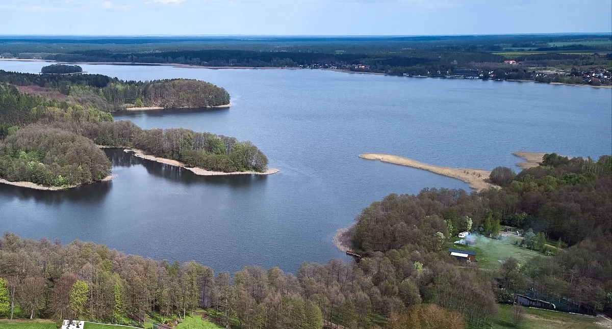 Pogoda w regionie, Nadchodzi upałów Jeziorze Charzykowskim stopnie Celsjusza - zdjęcie, fotografia