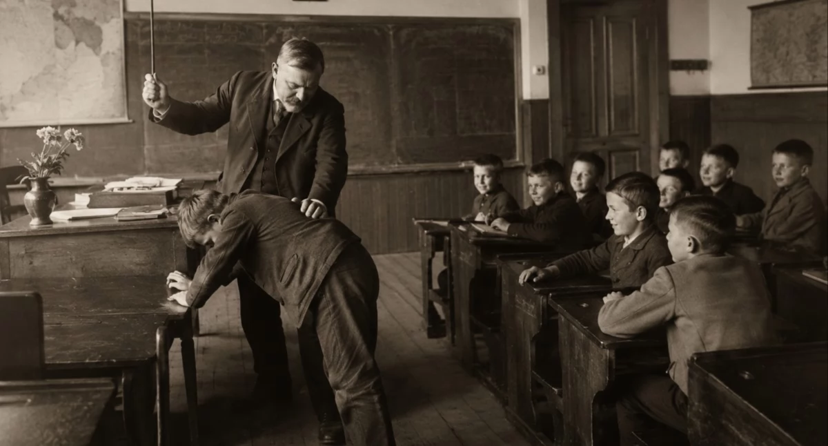 Historia regionu, Skandale Chojnicach okolicy Nauczyciel kijem służąca okradała groby - zdjęcie, fotografia