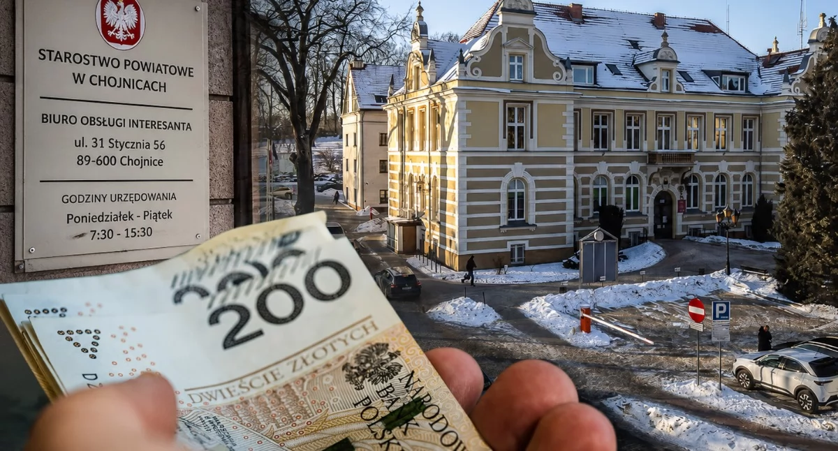 Administracja, Starostwo Powiatowe Chojnicach szuka właściciela dużej pieniędzy - zdjęcie, fotografia
