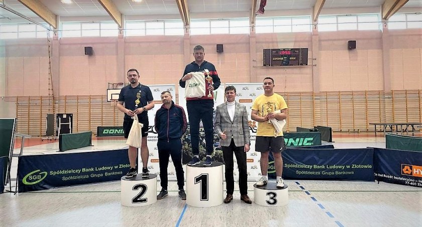 Michał Brieger na najwyższym stopniu podium/fot. nadesłane